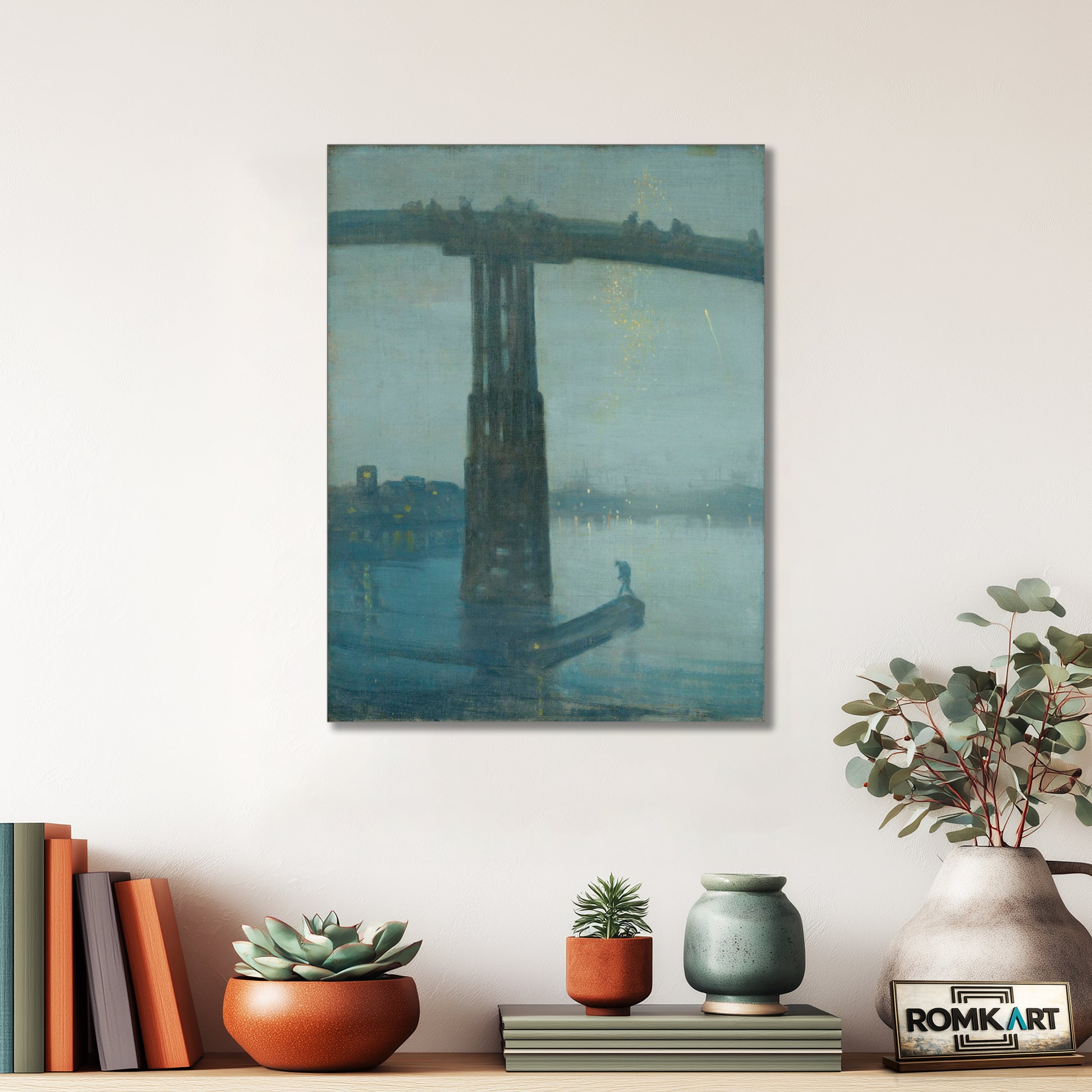 James Mcneill Whistler Nocturne Blue And Gold - Old Battersea Bridge – Reproduction