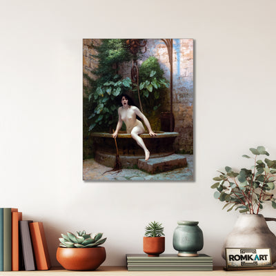 Jean Leon Gerome Truth Coming Out Of Her Well 1896 – Reproduction