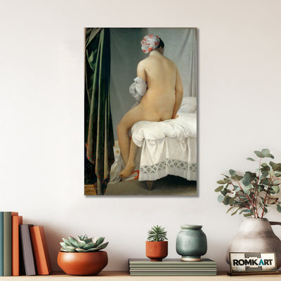 Jean Auguste Dominique Ingres The Valpincon Bather 1808 – Reproduction