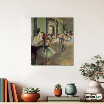 Edgar Degas The Ballet Class 1871-74 – Reproduction
