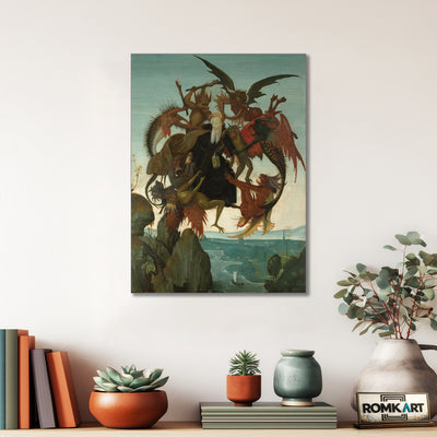 Michelangelo The Torment Of Saint Anthony 1487-1488 – Reproduction