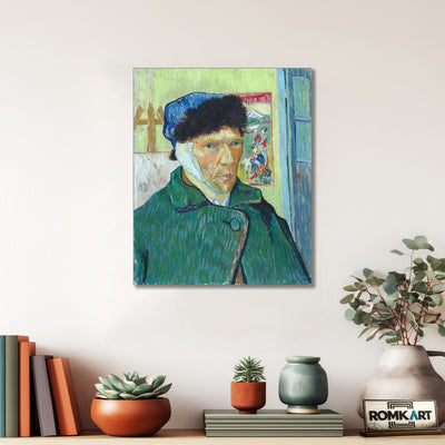 Vincent Van Gogh Self-portrait With Bandaged Ear 1889 – Reproduction