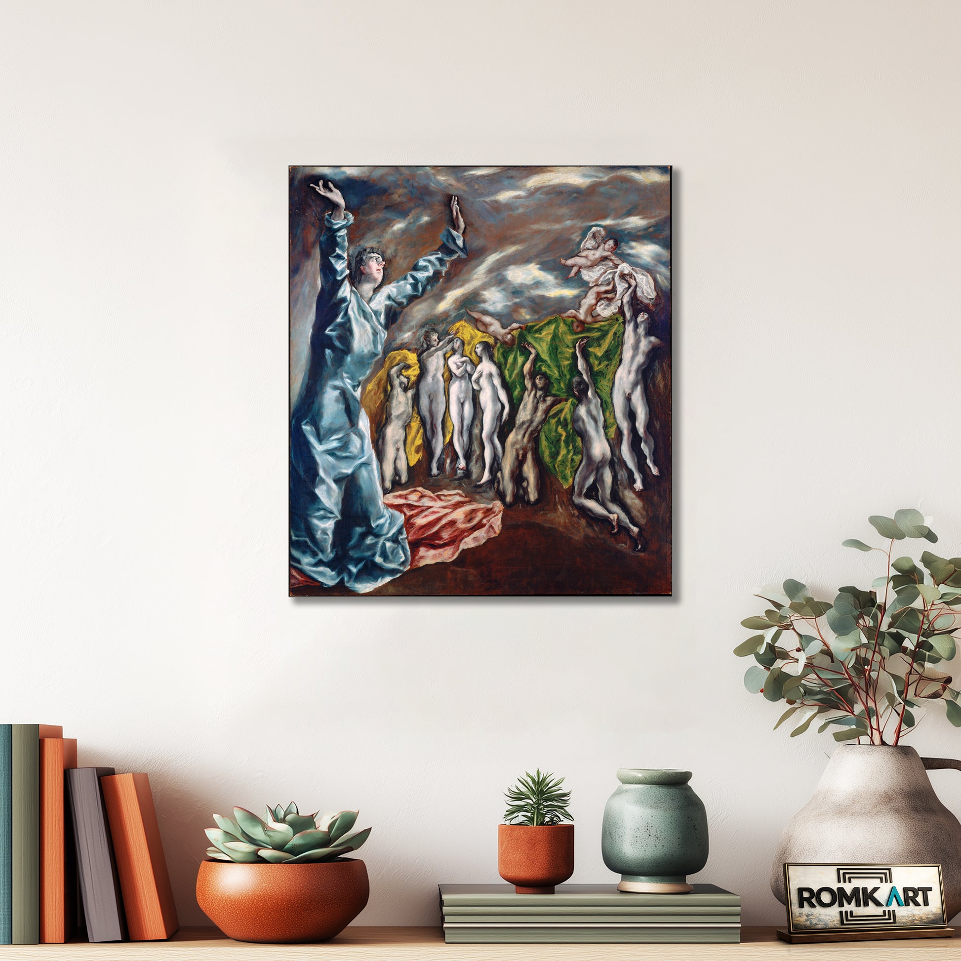 El Greco The Vision Of Saint John 1609-1614 – Reproduction