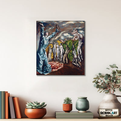 El Greco The Vision Of Saint John 1609-1614 – Reproduction
