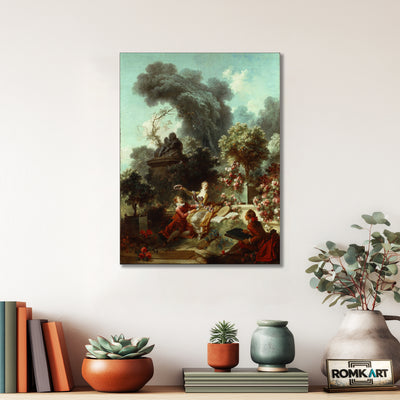 Jean-honor Fragonard The Progress Of Love The Lover Crowned 1771-72 – Reproduction