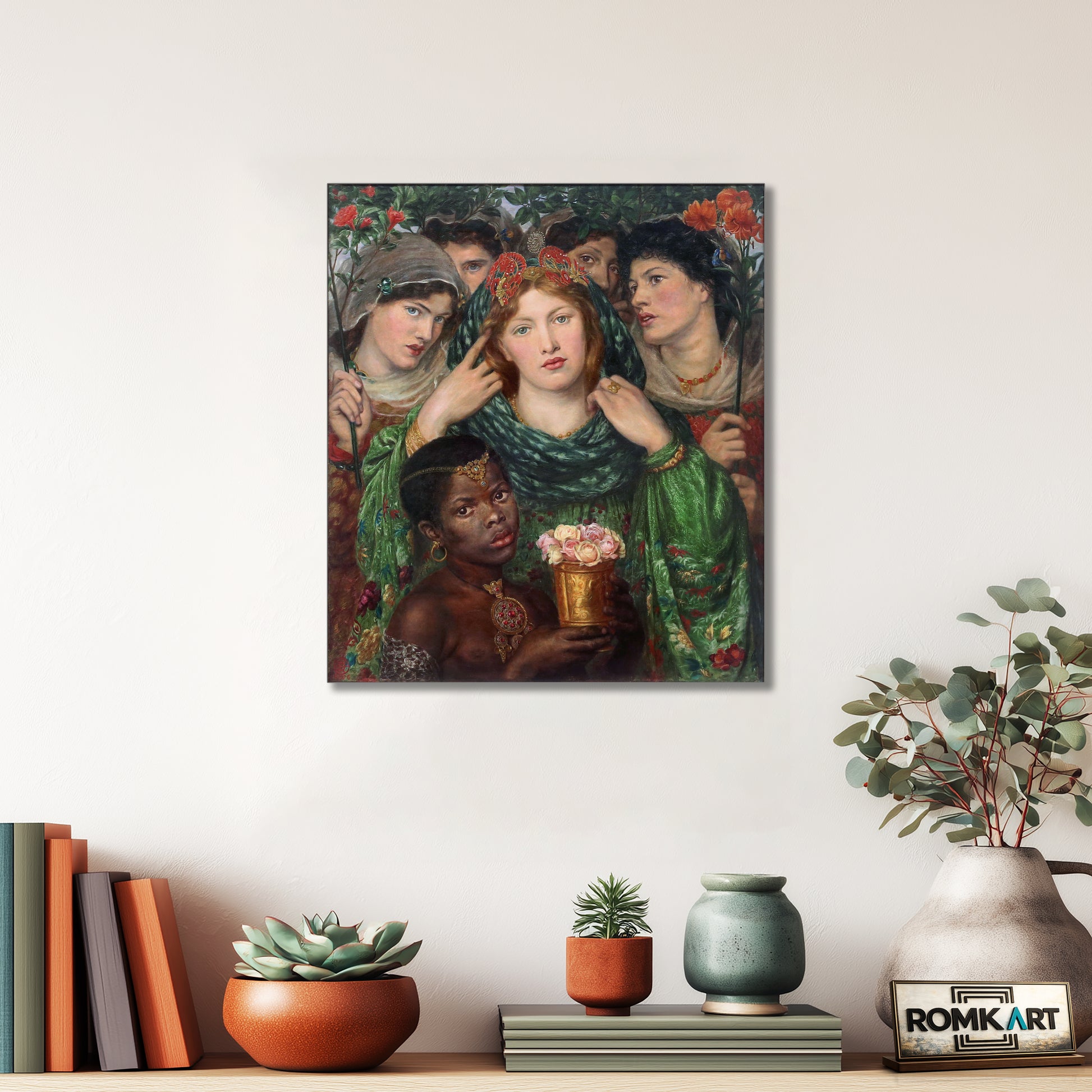 Dante Gabriel Rossetti The Beloved 1865-1866 – Reproduction