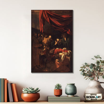 Caravaggio Death Of The Virgin 1606 Louvre – Reproduction