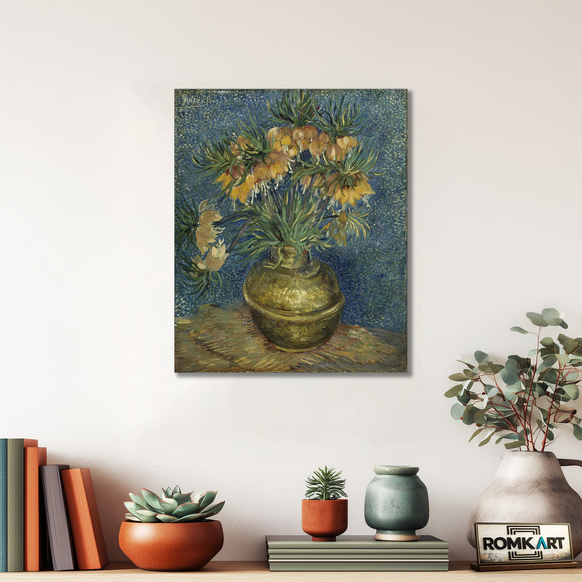 Vincent Van Gogh Imperial Fritillaries In A Copper Vase 1887 – Reproduction
