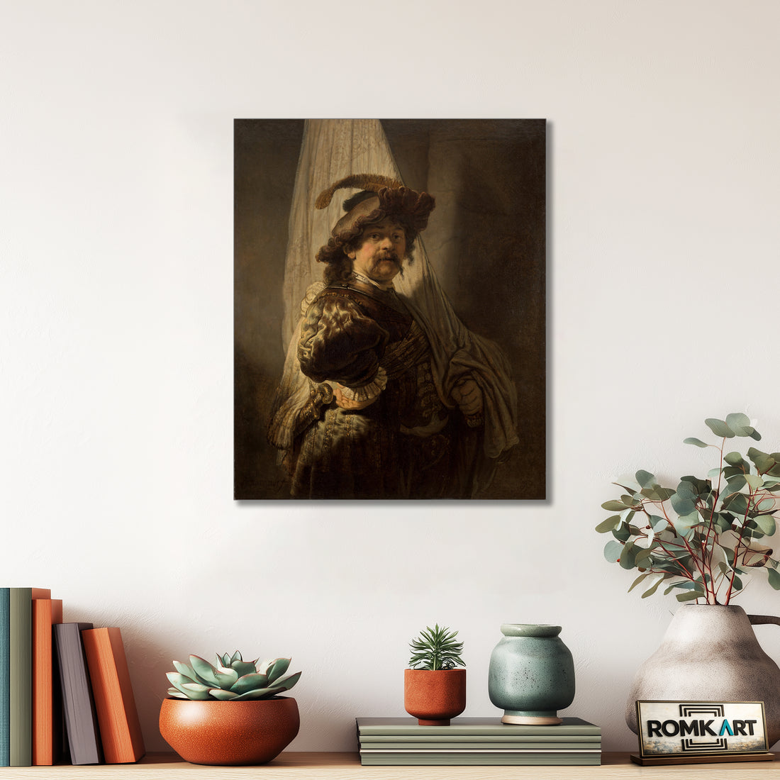 Rembrandt Standard Bearer 1636 – Reproduction
