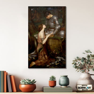 John William Waterhouse Lamia And The Soldier 1905 – Reproduction