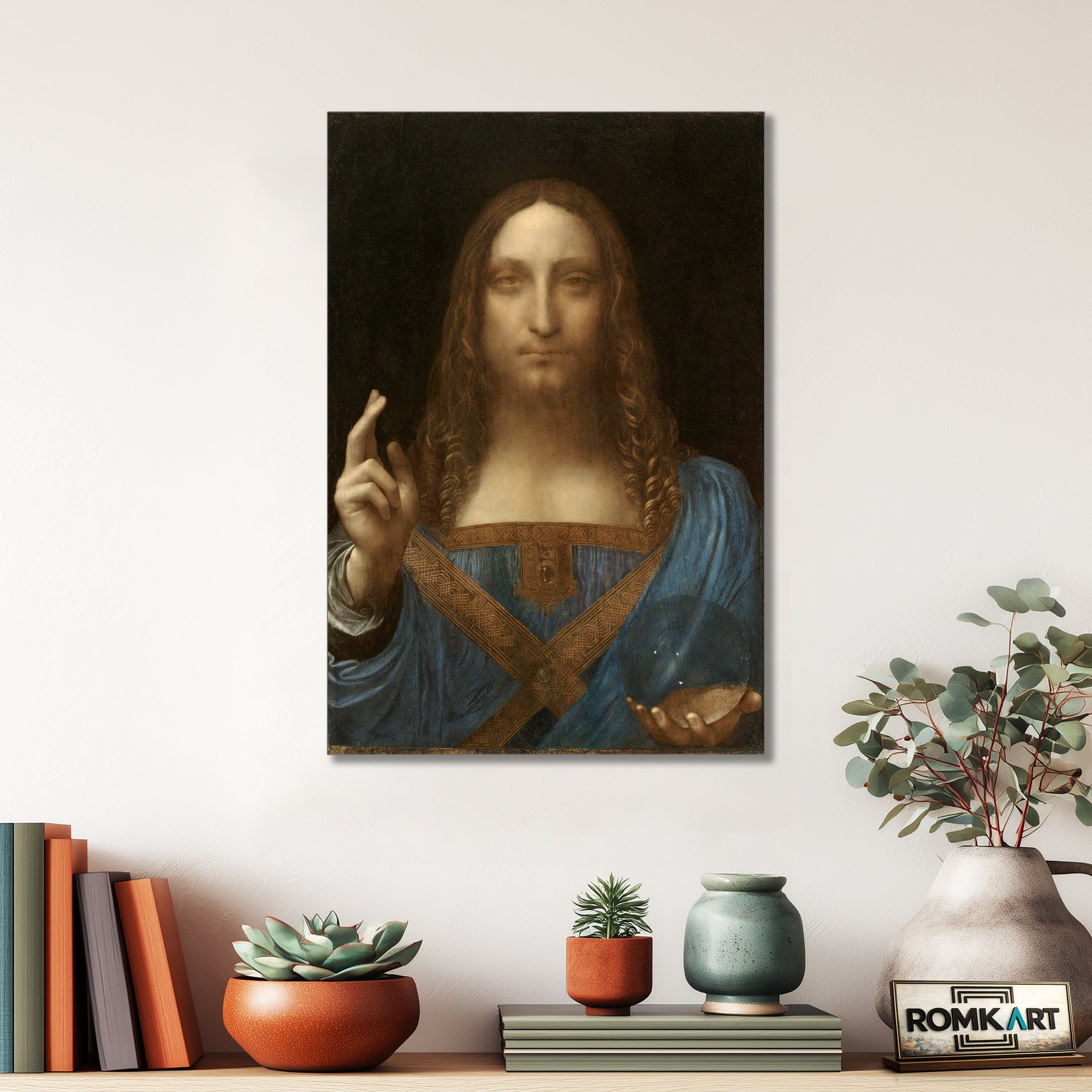 Leonardo Da Vinci Salvator Mundi Reproduction Of The World – Reproduction