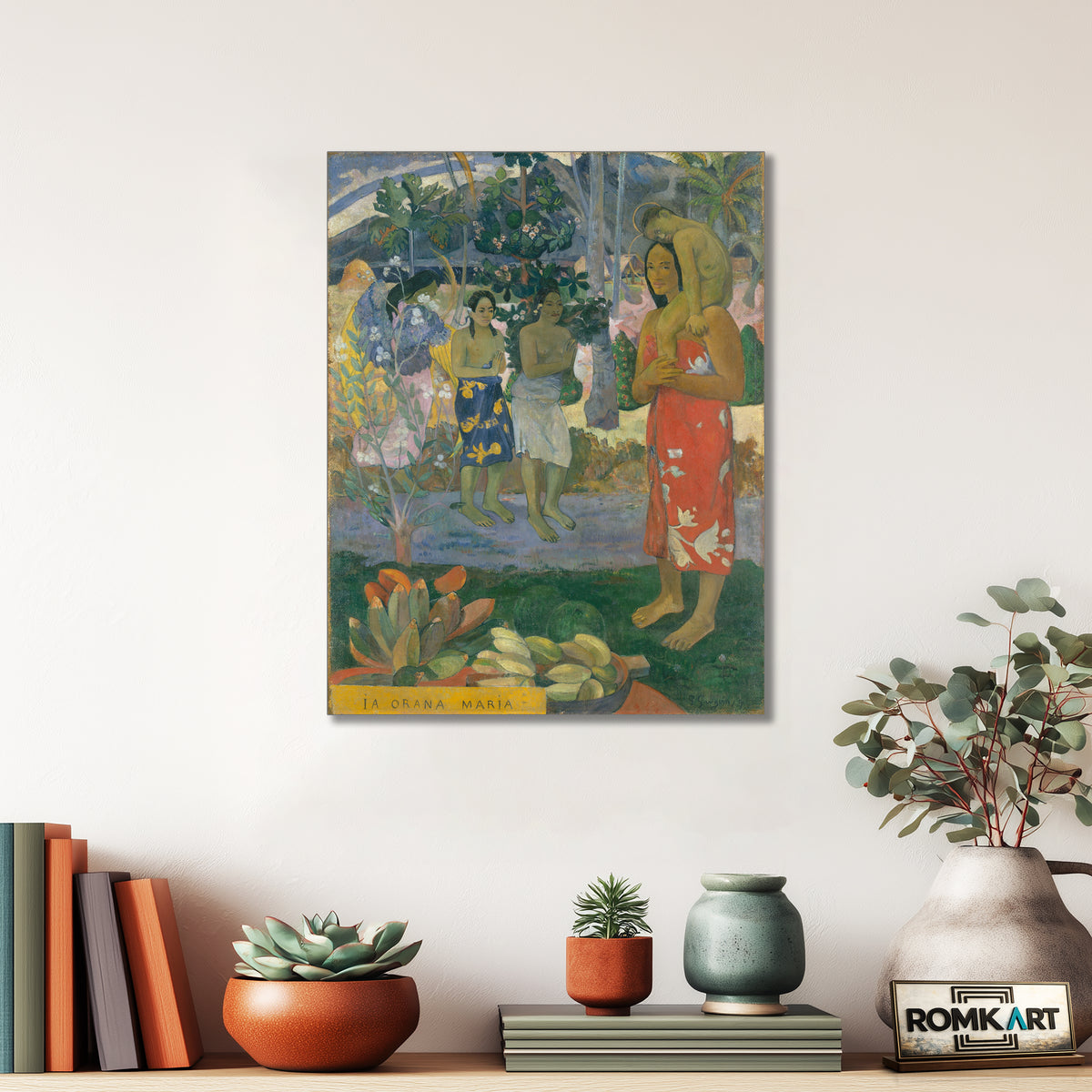 Paul Gauguin Tahitian Orana Maria Hail Mary 1891 The Met – Reproduction