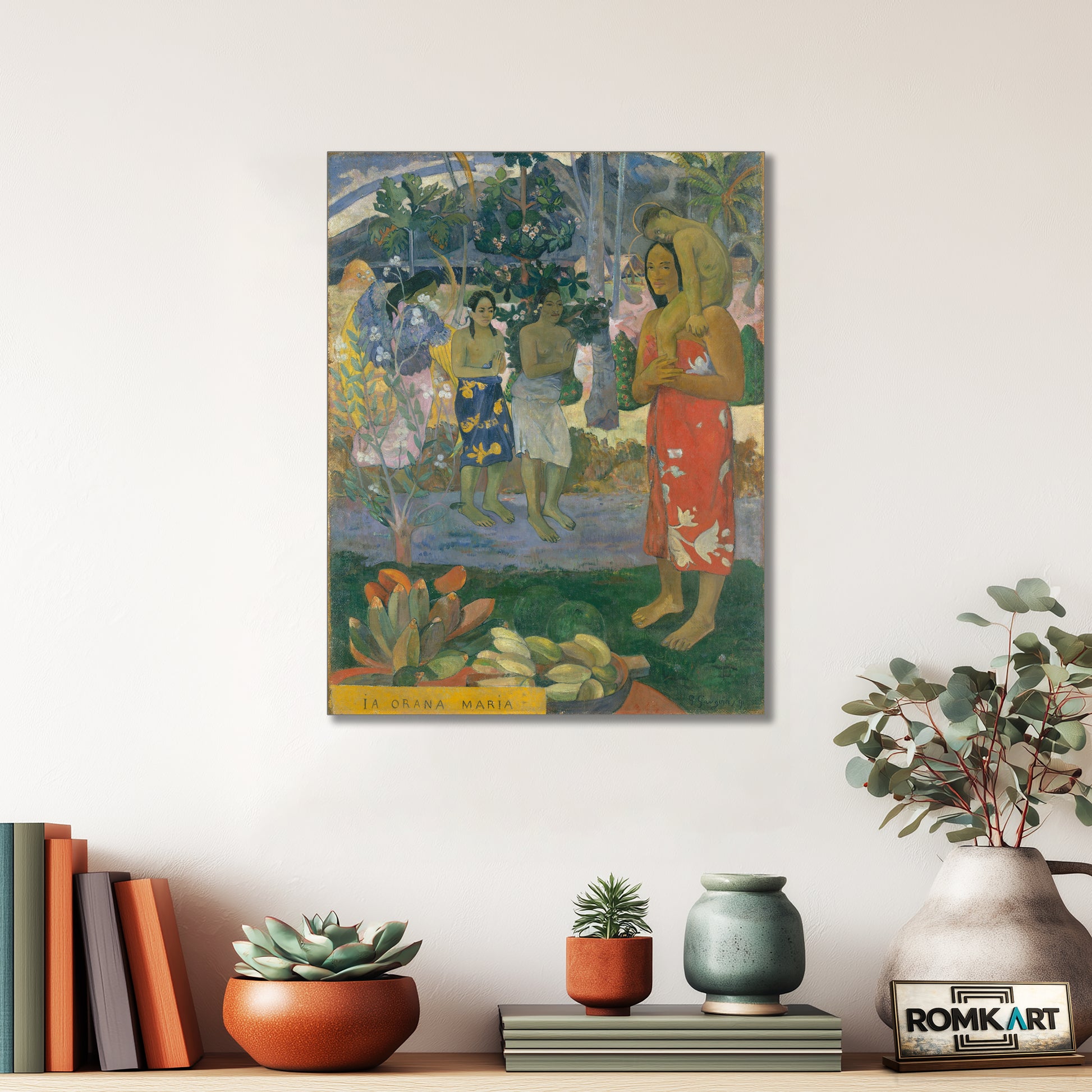 Paul Gauguin Tahitian Orana Maria Hail Mary 1891 The Met – Reproduction