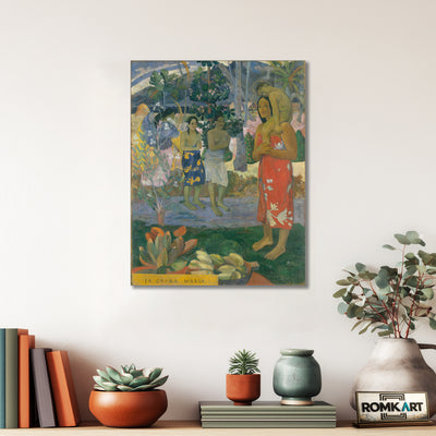 Paul Gauguin Tahitian Orana Maria Hail Mary 1891 The Met – Reproduction