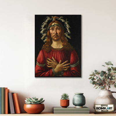 Sandro Botticelli Man Of Sorrows 1500 – Reproduction
