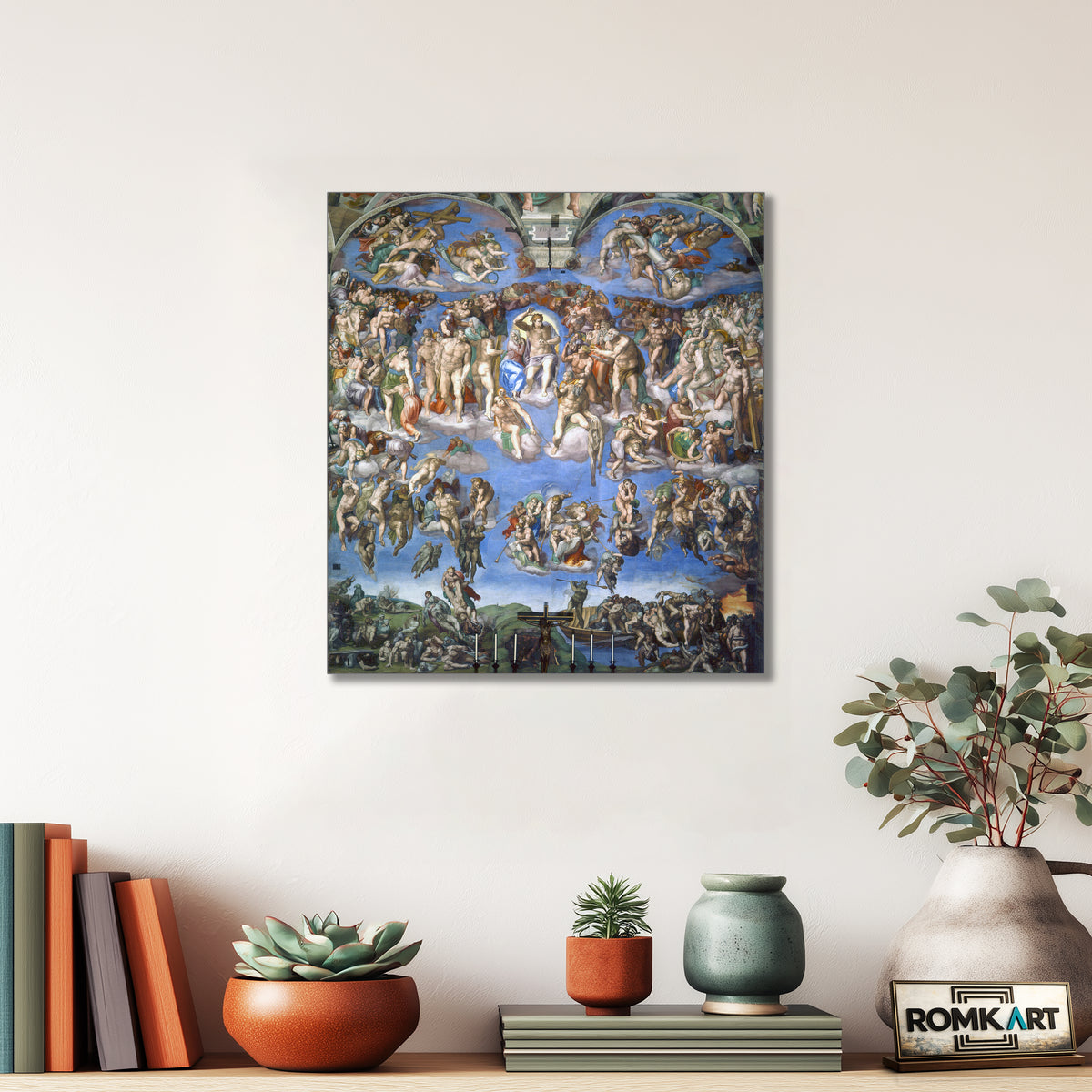 Michelangelo The Last Judgement 1541 – Reproduction