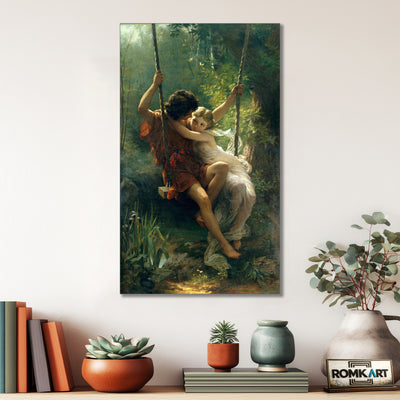 Pierre Auguste Cot Springtime 1873 – Reproduction