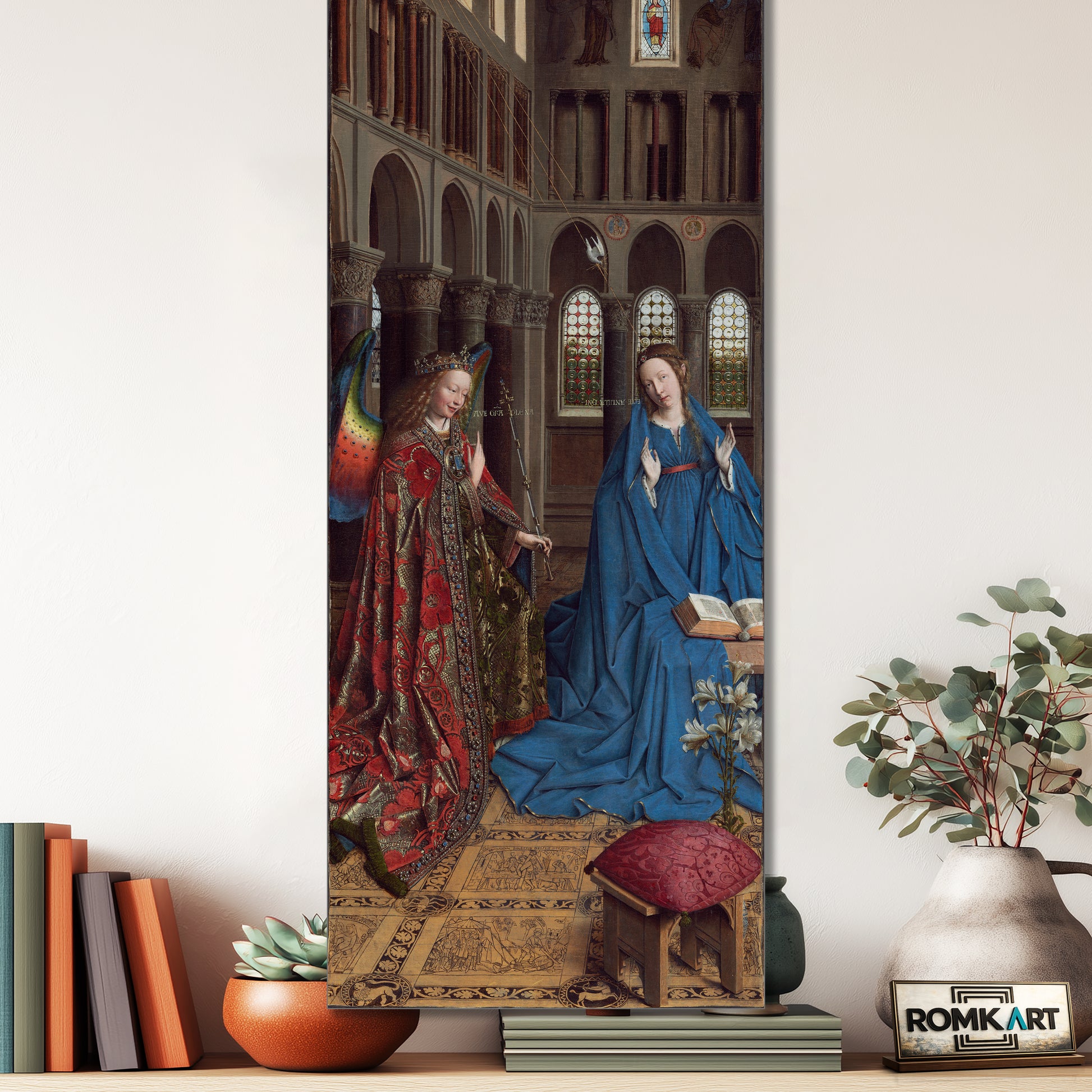 Jan Van Eyck The Annunciation 1434 – Reproduction