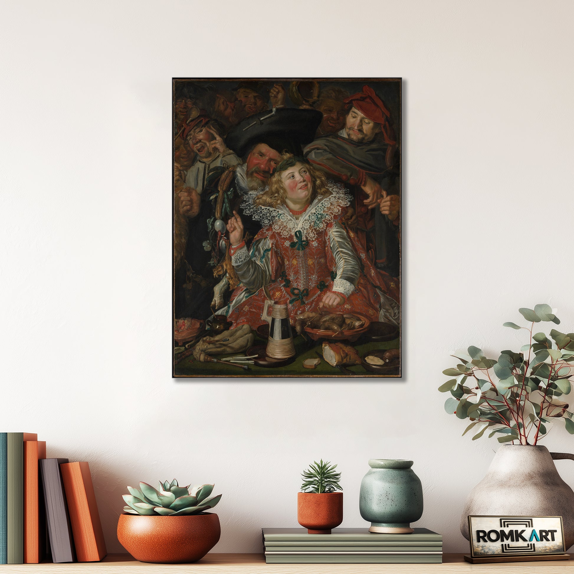 Frans Hals Shrovetide Revellers 1615 – Reproduction