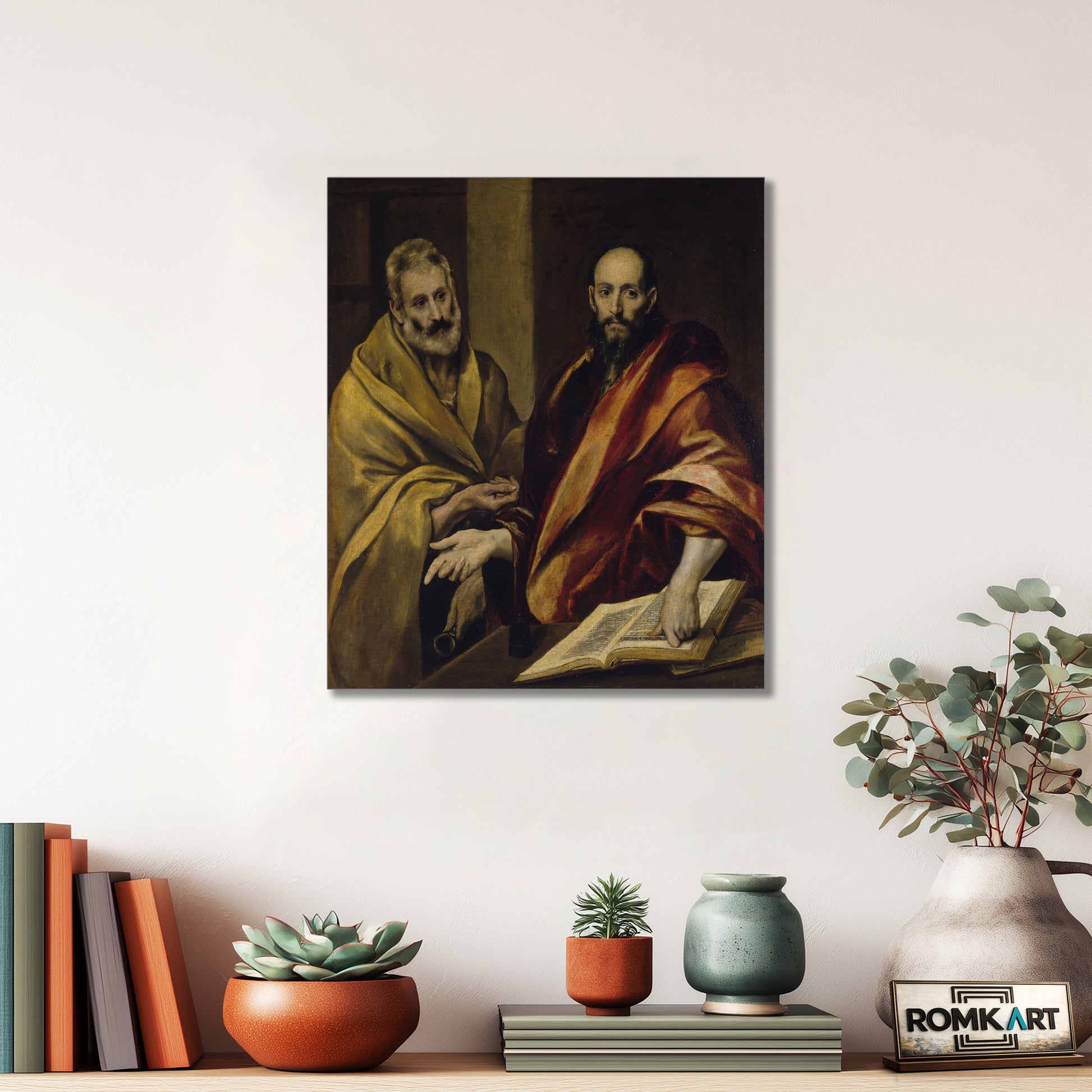 El Greco Saint Peter And Saint Paul 1587 Barcelona – Reproduction