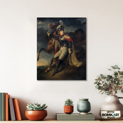 Theodore Gericault Wounded Cuirassier Leaving The Field Of Battle 1814 – Reproduction