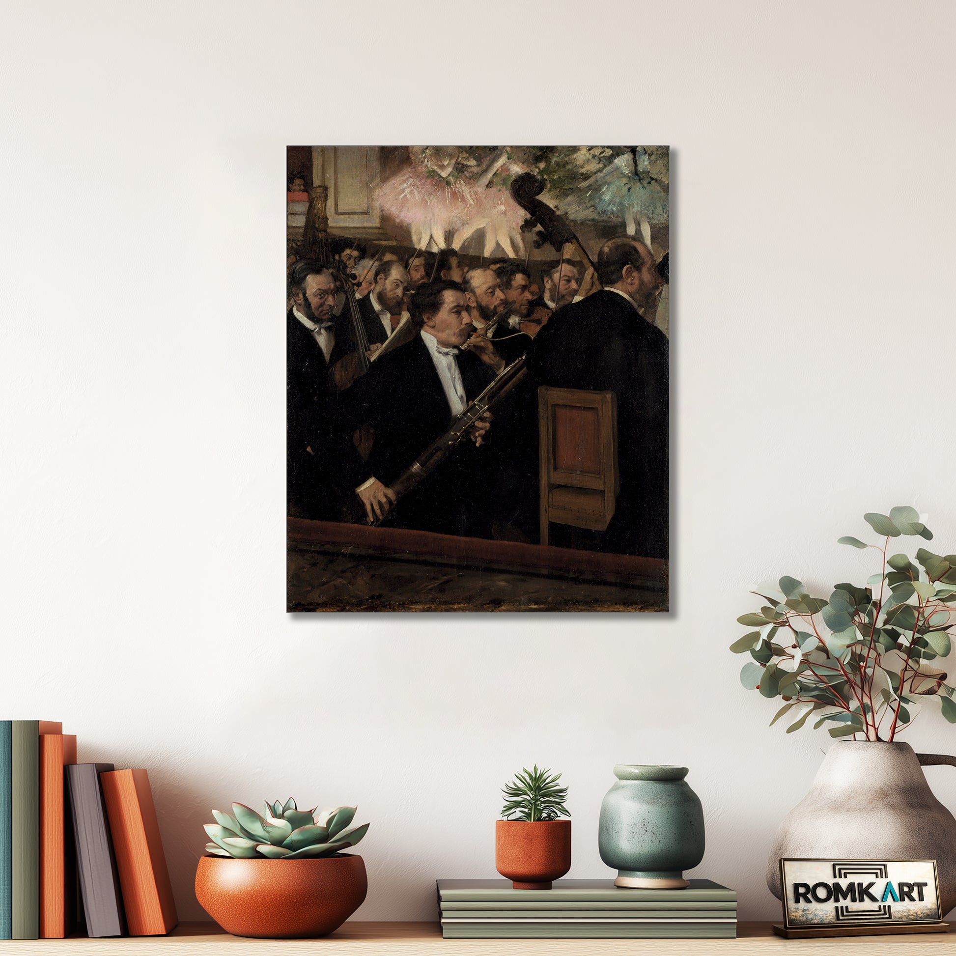 Edgar Degas The Orchestra At The Opera 1870 – Reproduction