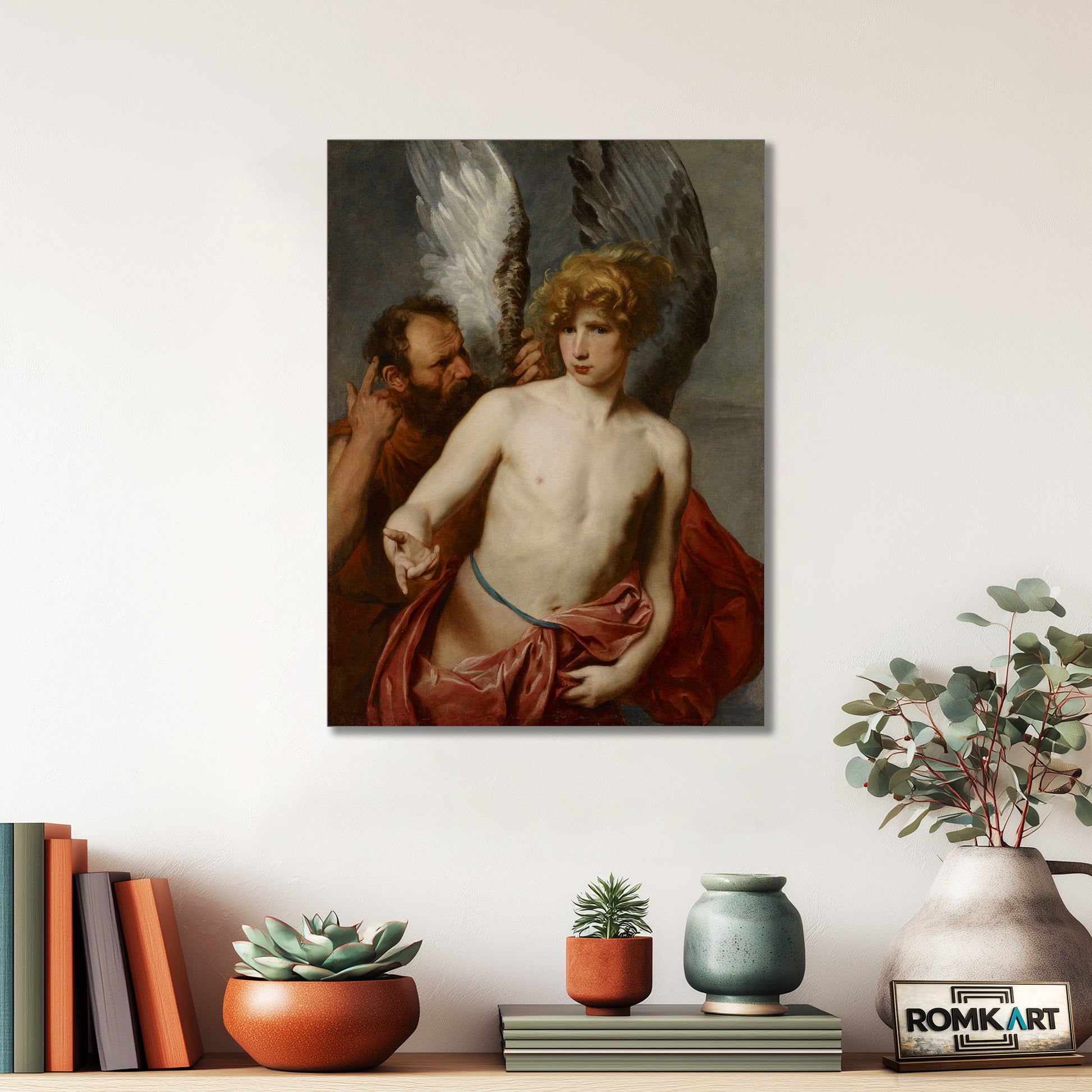 Anthony Van Dyck Daedalus And Icarus 1615-1625 – Reproduction