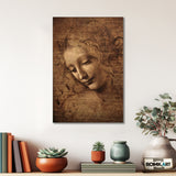 Leonardo Da Vinci La Scapigliata Head Of A Young Woman With Tousled Hair – Reproduction
