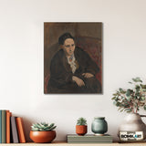 Pablo Picasso Portrait Of Gertrude Stein 1905 – Reproduction