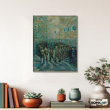 Vincent Van Gogh Prisoners Exercising 1890 – Reproduction