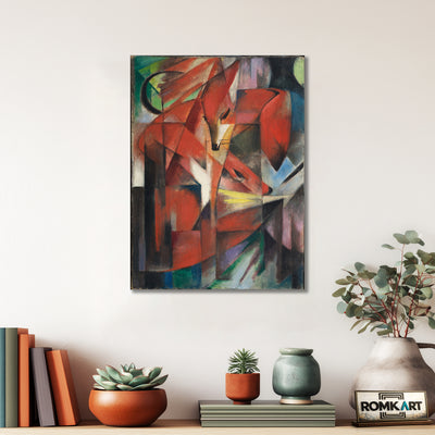 Franz Marc The Foxes 1913 – Reproduction