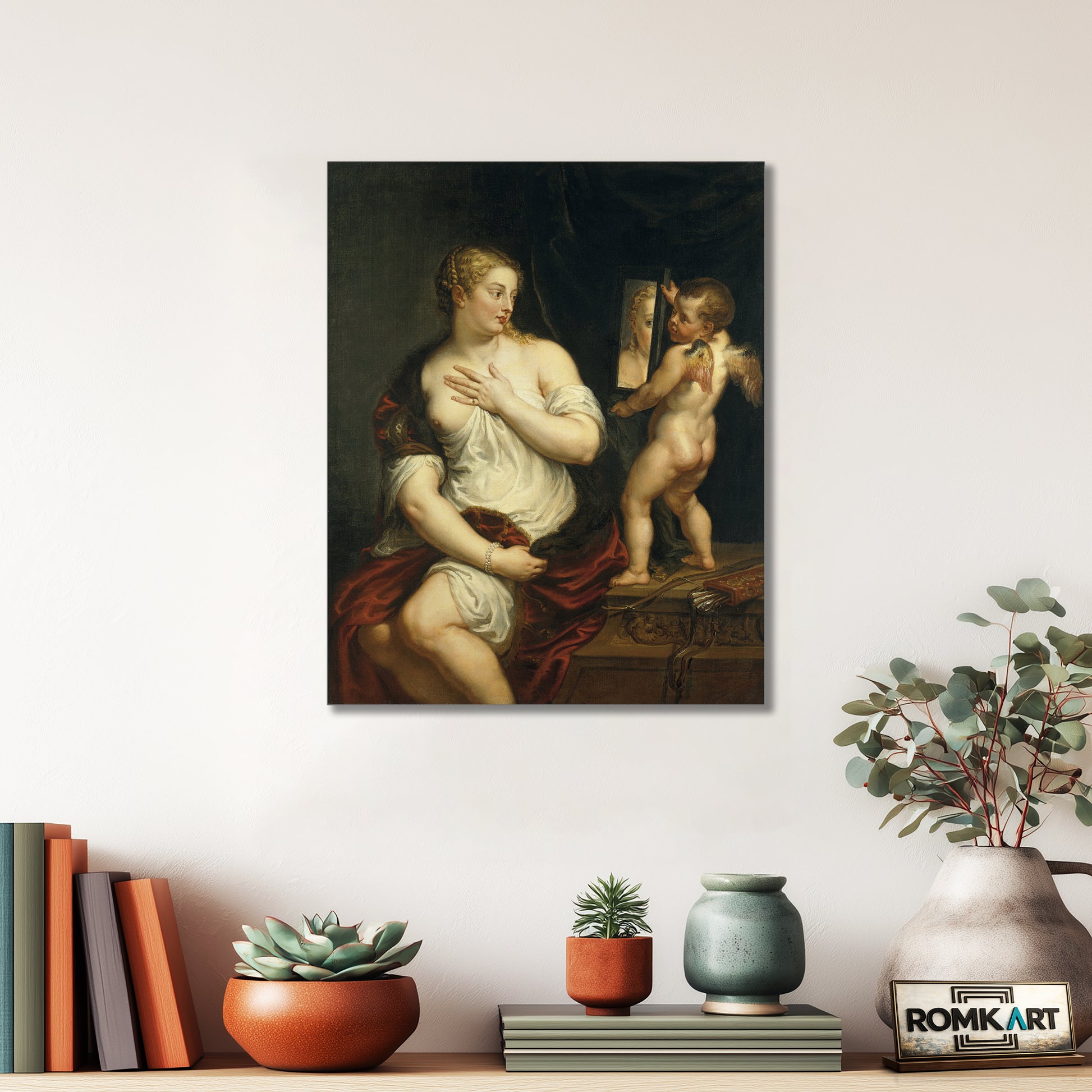 Peter Paul Rubens Venus And Cupid C1606-1611 – Reproduction