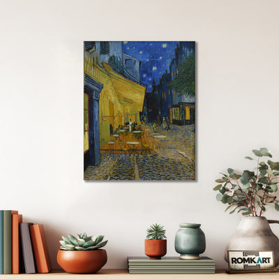 Vincent Van Gogh Cafe Terrace At Night 1888 – Reproduction