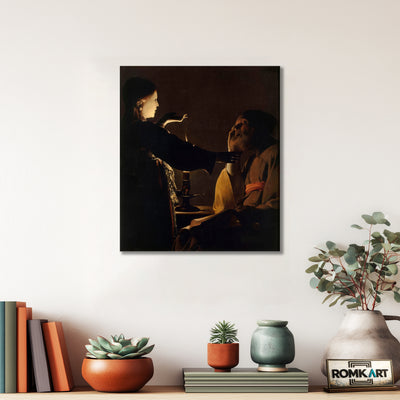Georges De La Tour The Dream Of St Joseph 1628 – Reproduction