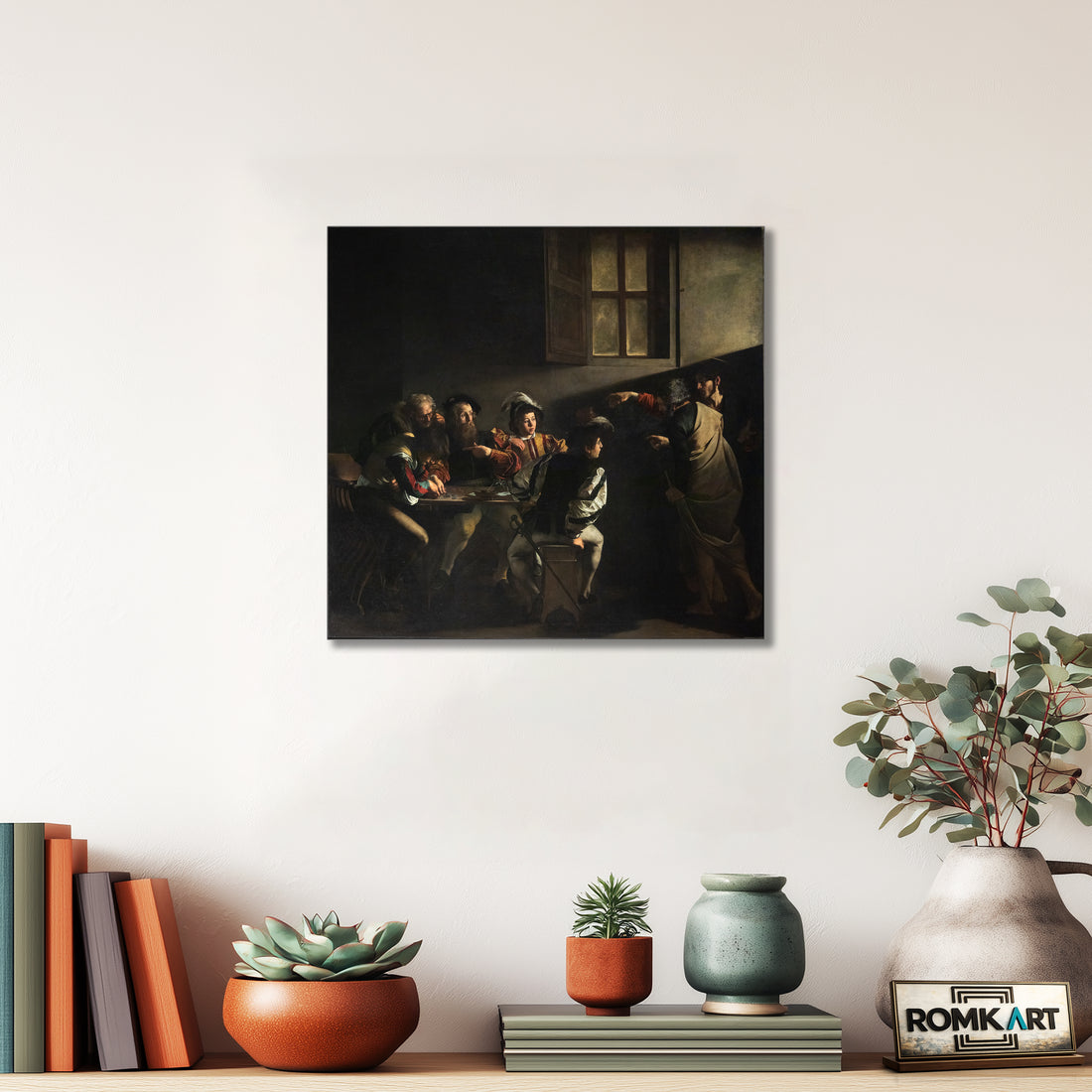 Caravaggio The Calling Of Saint Matthew – Reproduction