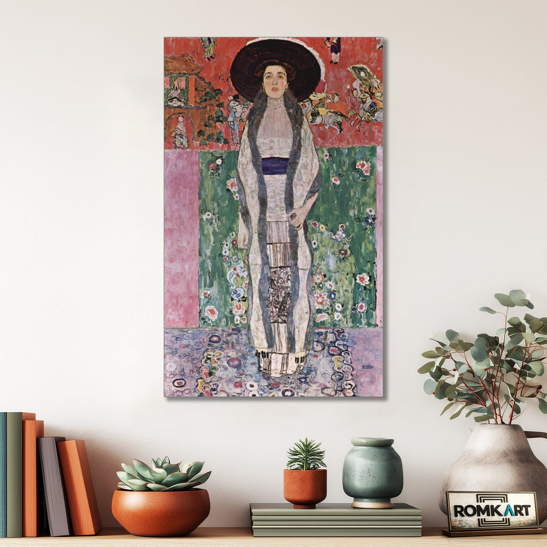 Gustav Klimt Portrait Of Adele Bloch-bauer II – Reproduction