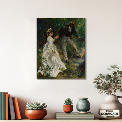 Pierre-auguste Renoir La Promenade 1870 – Reproduction