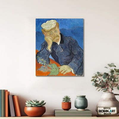 Vincent Van Gogh Portrait Of Doctor Gachet 1890 Ver 2 – Reproduction