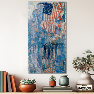 Childe Hassam The Avenue In The Rain Art In The White House – Reproduction