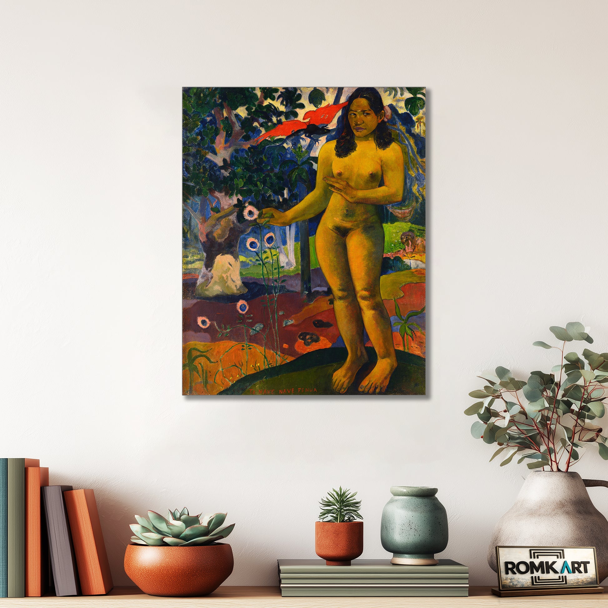 Paul Gauguin Delightful Land Te Nave Nave Fenua 1892 – Reproduction