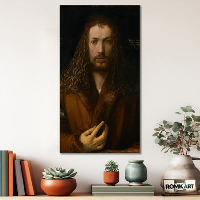 Albrecht Durer Self-portrait With Fur-trimmed Robe – Reproduction