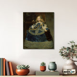 Diego Velazquez Infanta Margarita Teresa In A Blue Dress 1659 – Reproduction