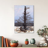 Caspar David Friedrich Oak Tree In The Snow 1829 – Reproduction