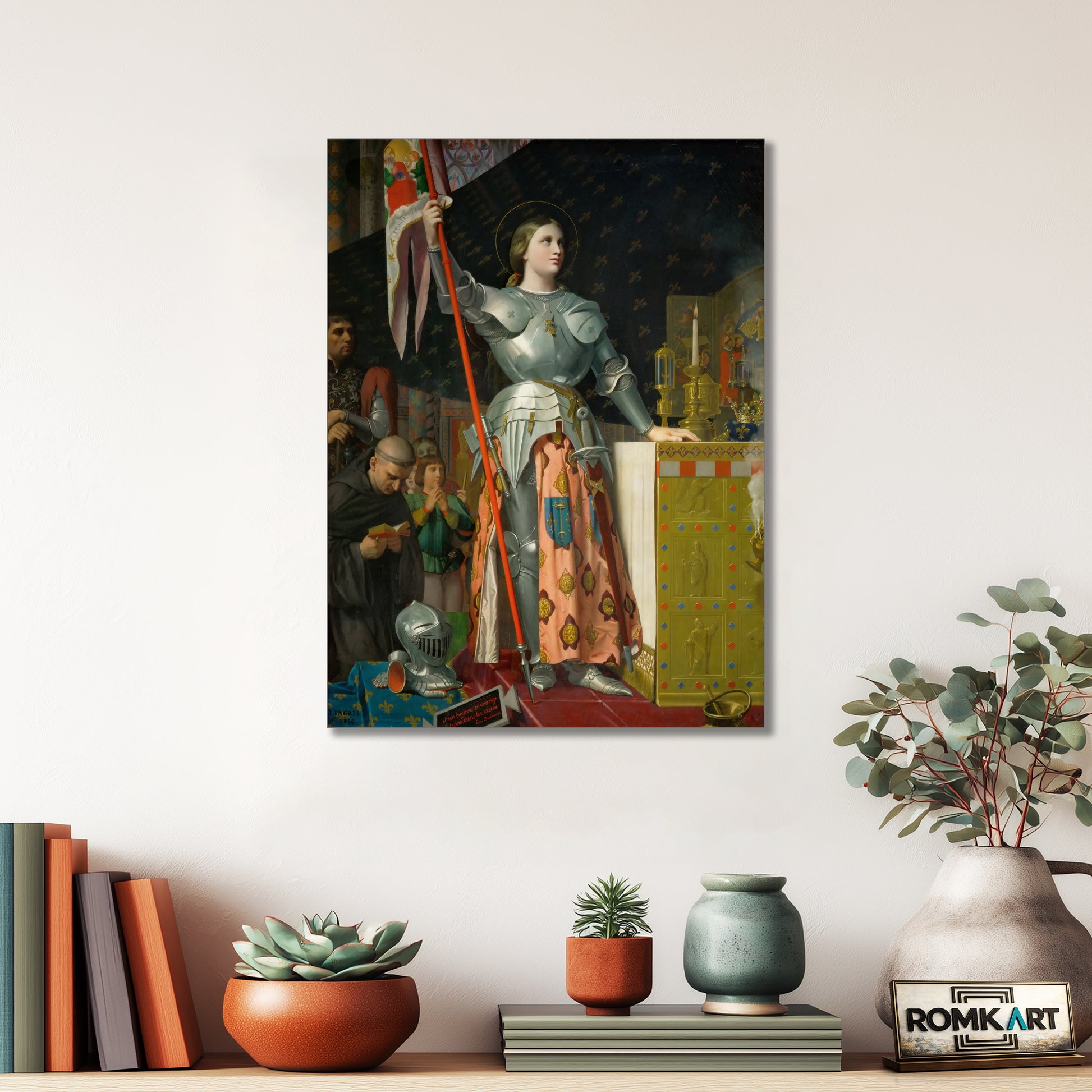 Jean Auguste Dominique Ingres Joan Of Arc At The Coronation Of Charles VII – Reproduction
