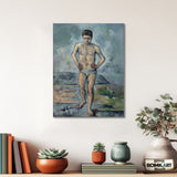 Paul Cezanne The Bather 1885 – Reproduction