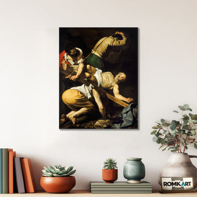Caravaggio Crucifixion Of Saint Peter Crocifissione Di San Pietro – Reproduction