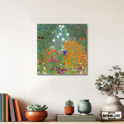 Gustav Klimt Flower Garden 1907 – Reproduction