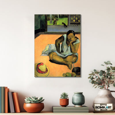 Paul Gauguin The Brooding Woman 1891 – Reproduction