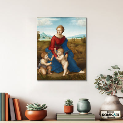 Raphael Madonna Of The Meadow Madonna Del Prato 1506 – Reproduction