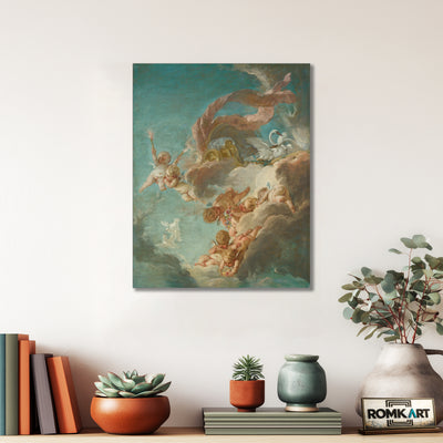 Francois Boucher The Chariot Of Venus – Reproduction